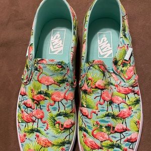 Women’s Van flamingo shoes